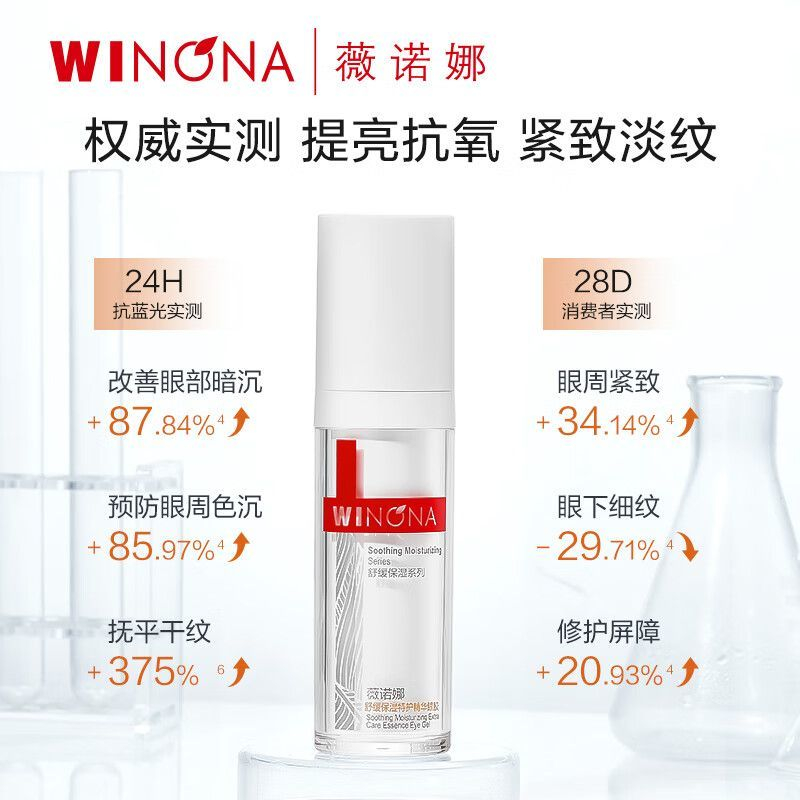 薇诺娜舒缓保湿特护精华眼胶20g 敏感肌修护 - 线报酷