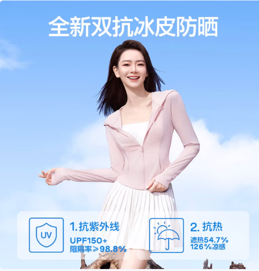 先抢149-70卷 SIINSIIN 立领冰皮防晒衣女 79.9亓 小细腰版型 戚薇同款 - 线报酷 先抢149-70卷 SIINSIIN 立领冰皮防晒衣女 79.9亓 小细腰版型 戚薇同款 - 线报酷