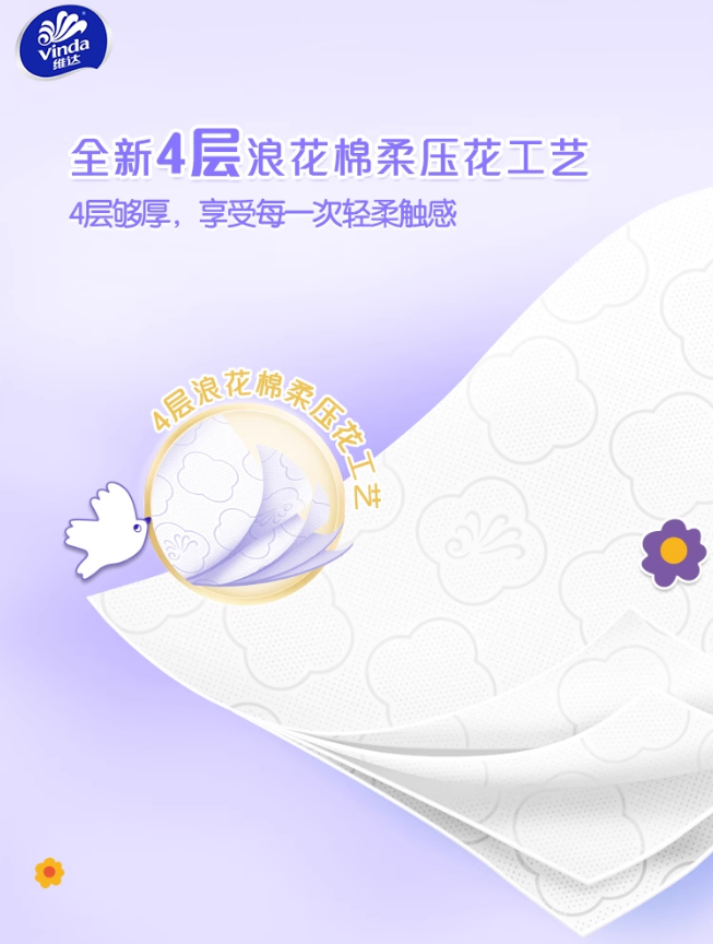 29.9 维达 悬挂式抽纸210抽*6提 百亿补贴活动 折4.98/提~ - 线报酷