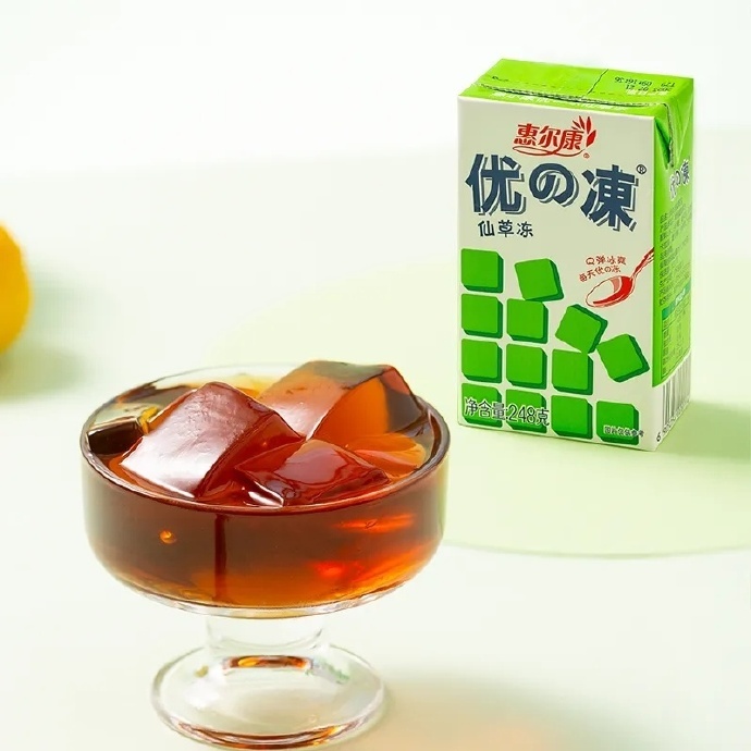 拼多多 26.80 惠尔康.优の冻凉粉248g*16盒 超红最多可抵5元 抵扣后21.80元到手爱分享-fenxiang爱分享