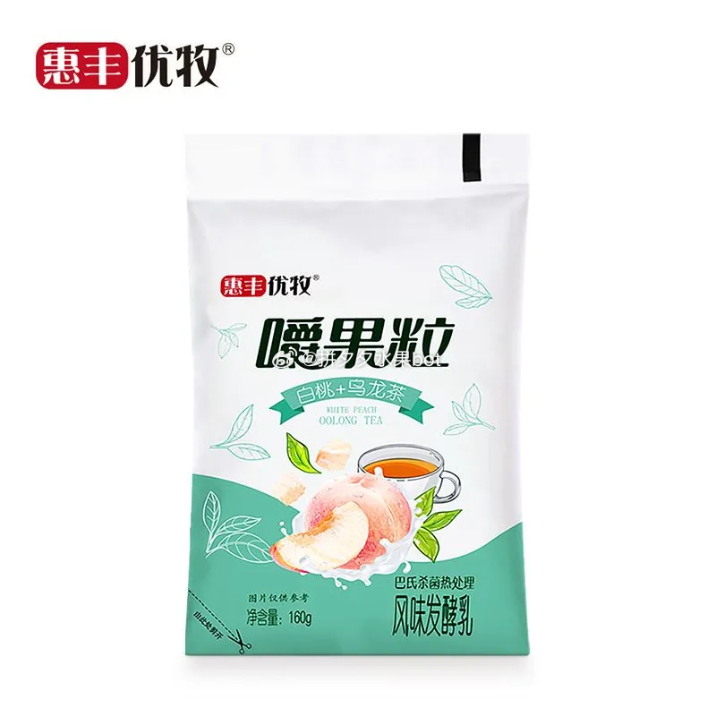 惠丰优牧 嚼酸奶白桃味160g*10包 18.9爱分享-fenxiang爱分享